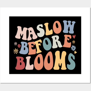 maslow before blooms Posters and Art
